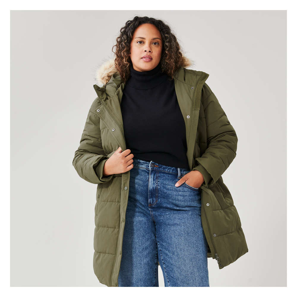 Joe Fresh Women Parka with PrimaLoft 1 ea Loblaws